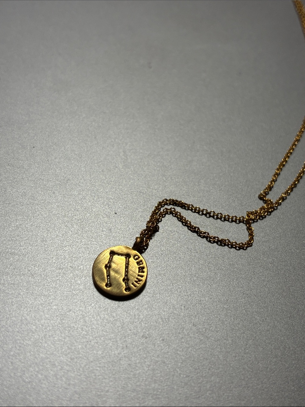 Gold Zodiac Pendant Necklace - Women Jewelry
